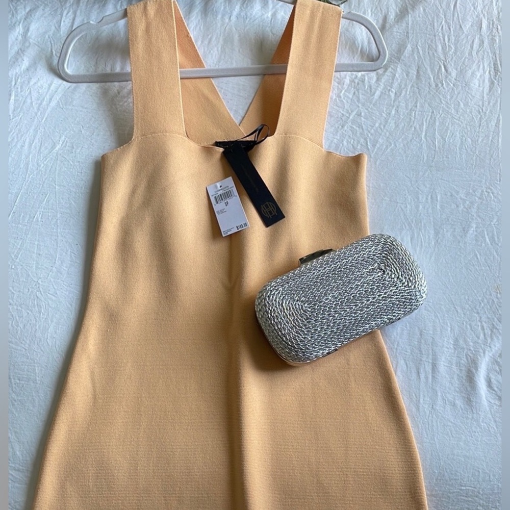 $189 House of Harlow 1960 Desert Mist Bodycon/Compression Dress NWT! - Picture 7 of 8